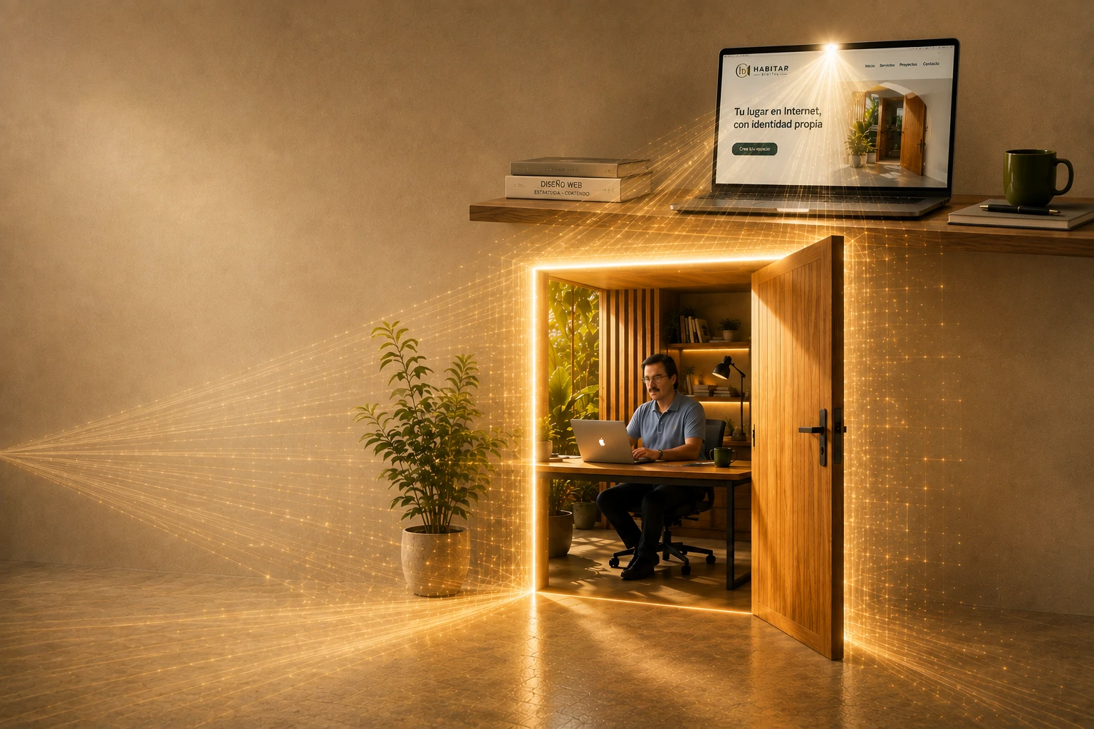 Habitar Digital: un espacio digital que se transforma en un lugar propio